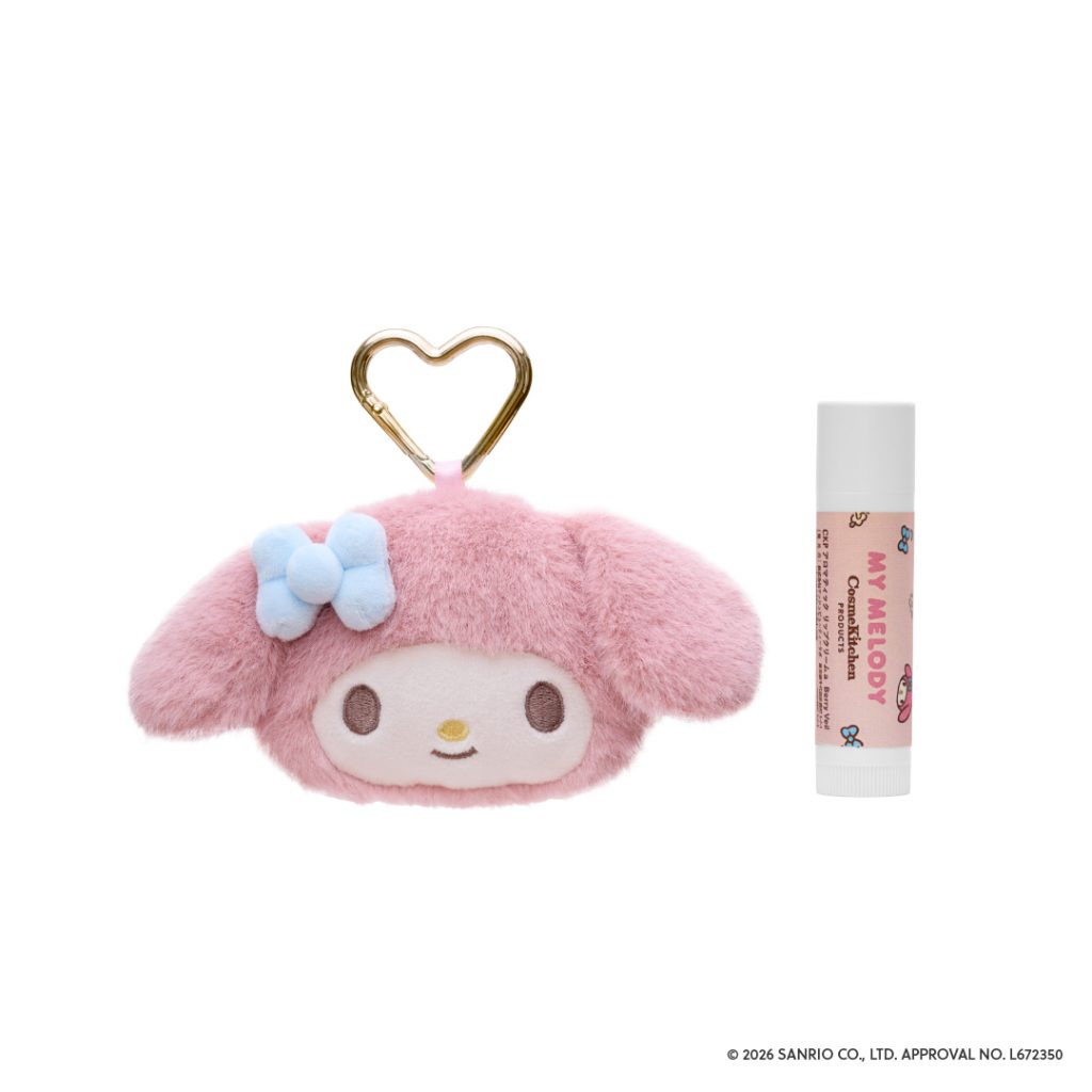 「〈マイメロディ〉アロマティック リップクリーム ケースセット Clear」（4400円）