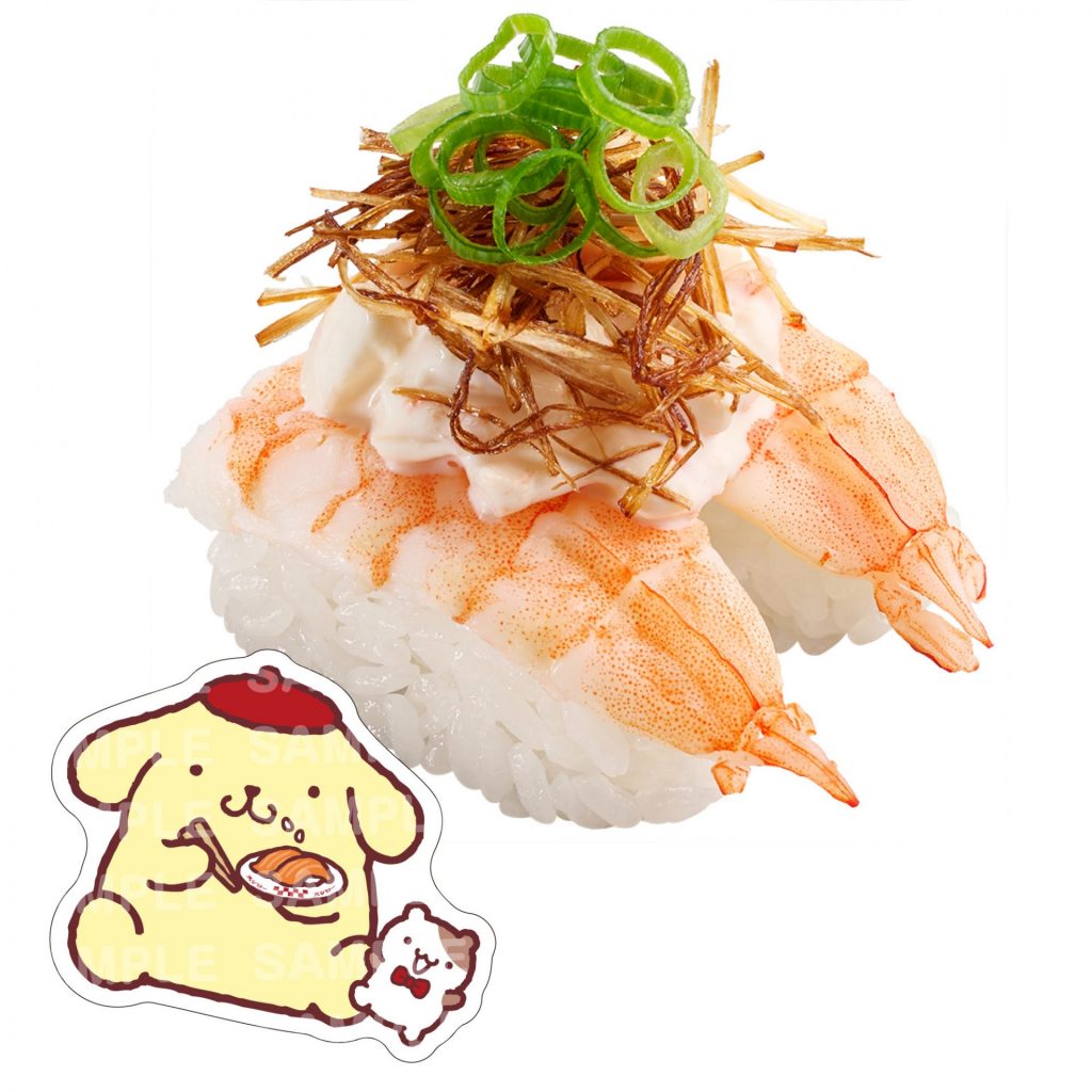 第1弾コラボピック付き「エビエビサラダ」（280円～）