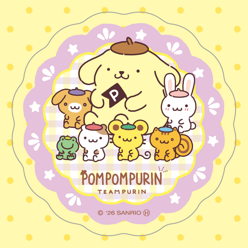 オリジナルステッカー　(C)2026 SANRIO CO., LTD. APPROVAL NO. L670885
