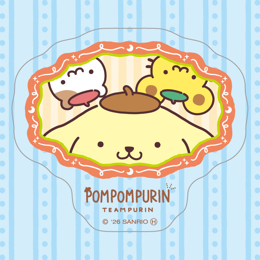 オリジナルステッカー　(C)2026 SANRIO CO., LTD. APPROVAL NO. L670885