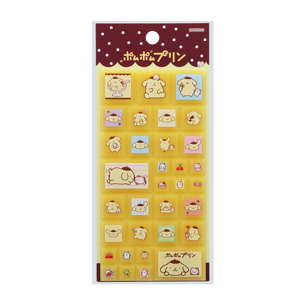 「タイルシール　ポムポムプリン」（528円）　(C)2026 SANRIO CO., LTD. APPROVAL NO. L670885