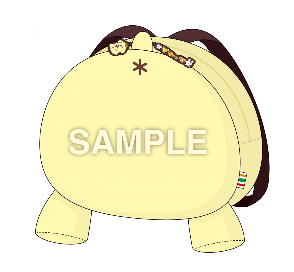 「ポムポムプリンのおしりをモチーフにしたリュック」　(C)2026 SANRIO CO., LTD. APPROVAL NO. L670885
