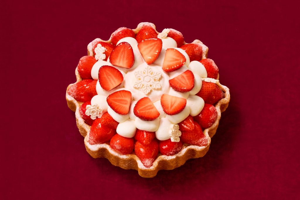 「〜タルトエクラ〜 クリスマスのショートケーキタルト」（21cm・1万7820円、17cm・1万3950円）