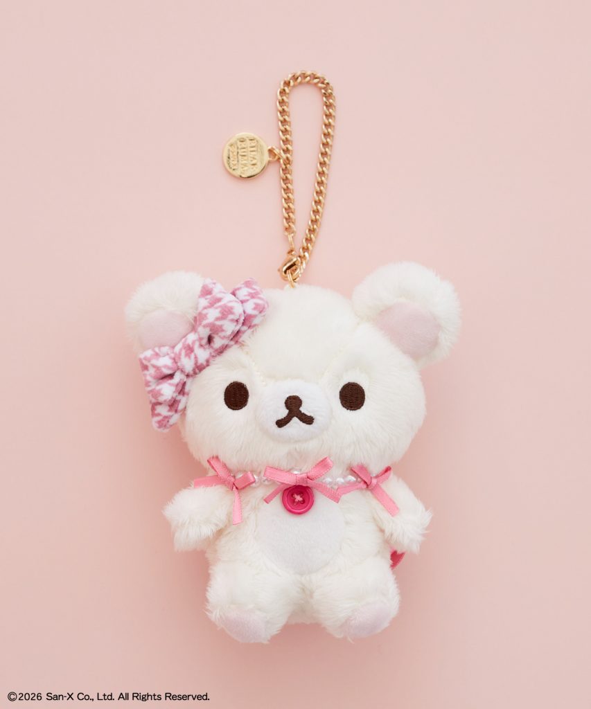 「コリラックマ バッグチャーム」(4180円)(C)2026 San-X Co., Ltd. All Rights Reserved.