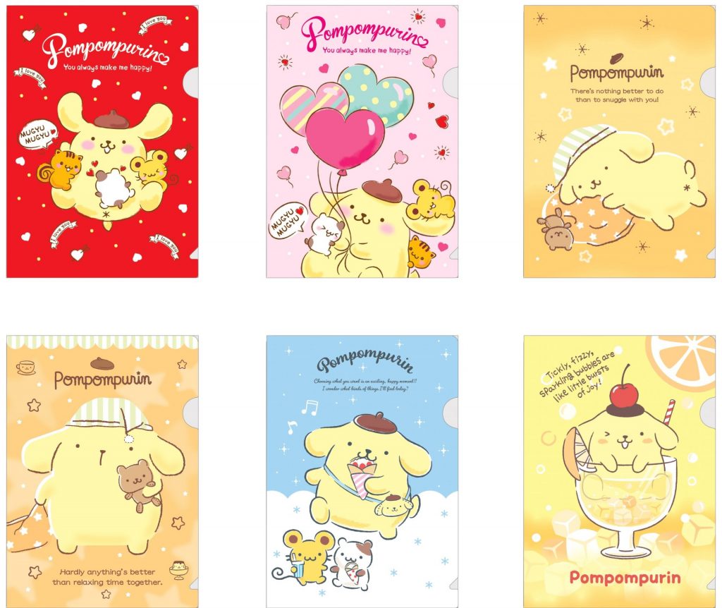 セブン‐イレブン限定のA5クリアファイル（全6種）　(C)2026 SANRIO CO., LTD. APPROVAL NO. L670885