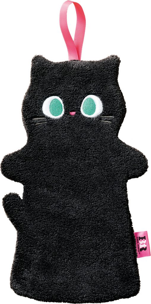 オリジナルの黒ねこタオル付き
