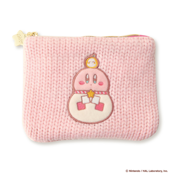 「おもちあみあみポーチ」（2420円）　(C)Nintendo / HAL Laboratory, Inc.
