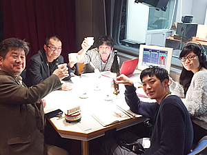 （左から）永吉一郎さん、 内屋敷保さん、 本丸勝也さん、 藤井祥平さん